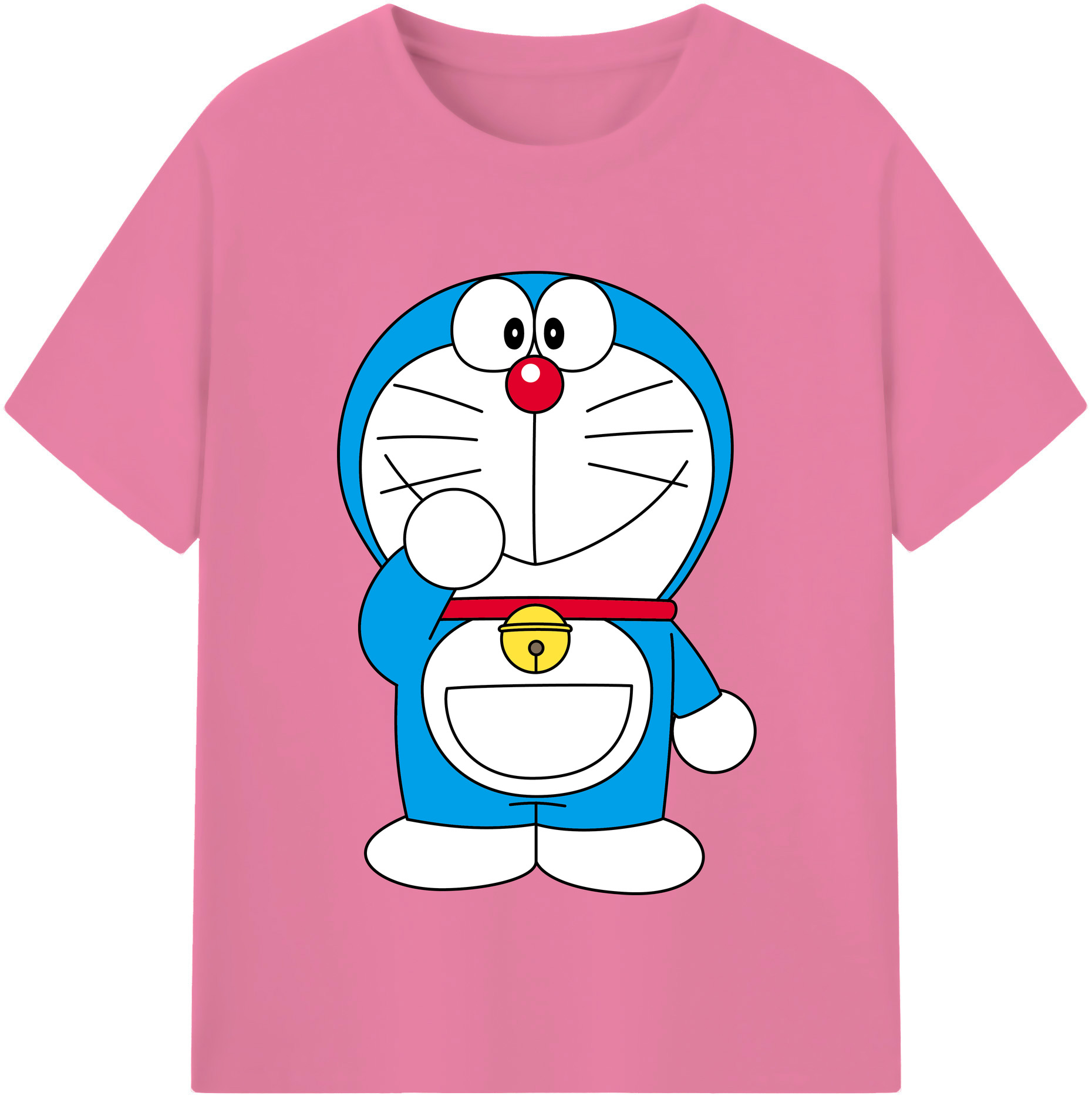 （画像用） ドラえもん Doraemon 綿100％半袖Tシャツ（フロントプリント）